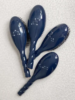 Édition limitée N.02 La Brosse Démêlante & Soin L'INDISPENSABLE Bleu Nuit Constellations|La Bonne Brosse Store