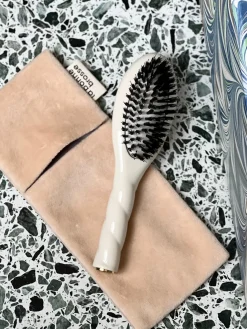 La Pochette "Petite Brosse" Blanc Crème|La Bonne Brosse Best Sale