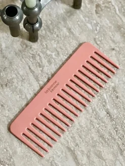 Le Peigne Large Démêlant en Acétate Corail|La Bonne Brosse Clearance