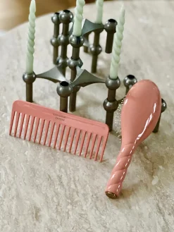 Le Peigne Large Démêlant en Acétate Corail|La Bonne Brosse Clearance