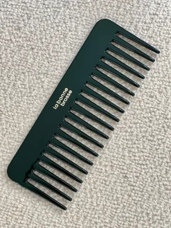 Le Peigne Large Démêlant en Acétate Vert Emeraude|La Bonne Brosse Store