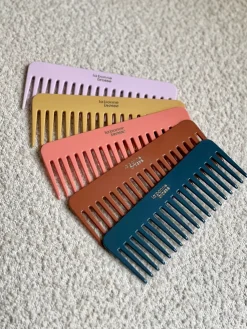 Le Peigne Large Démêlant en Acétate Terracotta|La Bonne Brosse Shop