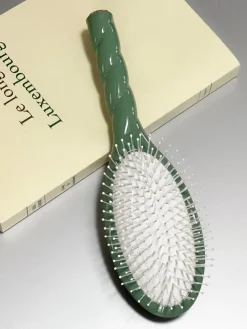 N.04 La Brosse Démêlante & Massante LA MIRACLE Vert Amande|La Bonne Brosse Store