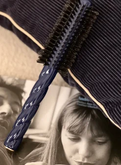 N.05 La Brosse Ronde VOLUME & STYLE Bleu Myrtille|La Bonne Brosse Cheap