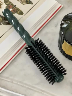 N.05 La Brosse Ronde VOLUME & STYLE Vert Émeraude|La Bonne Brosse Hot