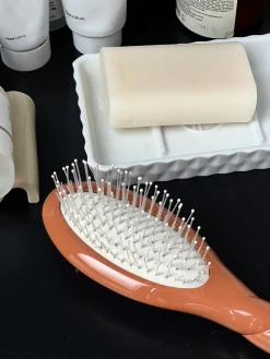 N.04 La Petite Brosse Démêlante & Massante LA MIRACLE Terracotta|La Bonne Brosse Cheap
