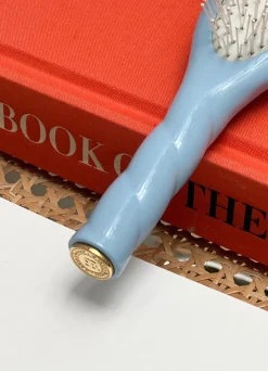 N.04 La Petite Brosse Démêlante & Massante LA MIRACLE Bleu Ciel|La Bonne Brosse Flash Sale