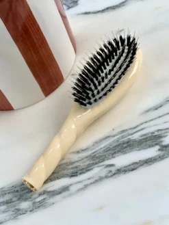 N.02 La Petite Brosse Démêlante & Soin L’INDISPENSABLE Ivoire Cair|La Bonne Brosse Fashion