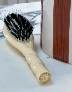 N.02 La Petite Brosse Démêlante & Soin L’INDISPENSABLE Ivoire Cair|La Bonne Brosse Fashion